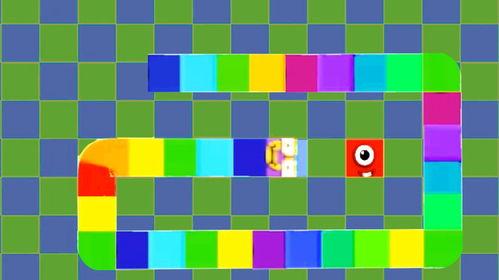 像素格子画吃瓜  第2张